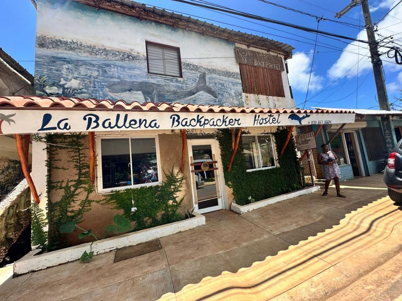 Hostel La Ballena Backpacker Las Galeras Exterior photo